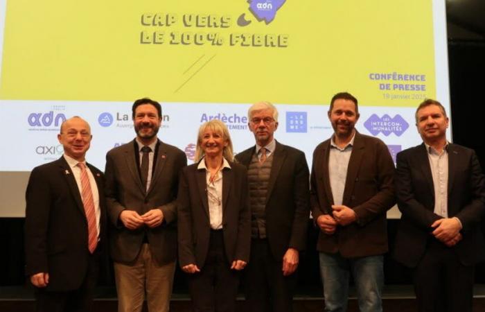 Drôme and Ardèche. Optical fiber deployed over “100% of the territory” at the end of 2026 promises digital Ardèche Drôme