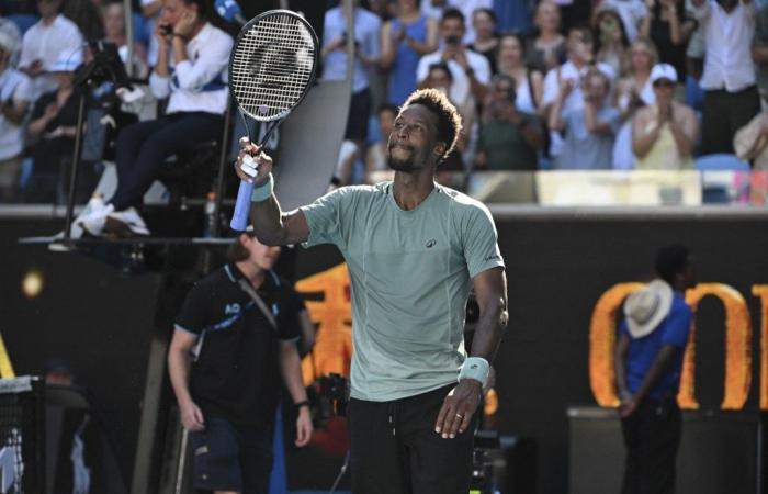 at 38, the amazing Gaël Monfils qualifies for the round of 16 of the Australian Open