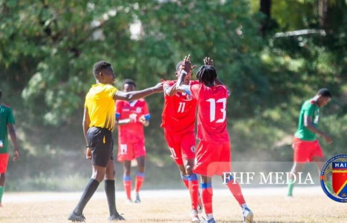 Foot- U-17 Selection: Haiti wins in friendly against Saint-Louis de Gonzague