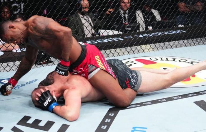 UFC 311 video: Jailton Almeida calls out Ciryl Gane after finishing Sergei Spivac with ground and pound