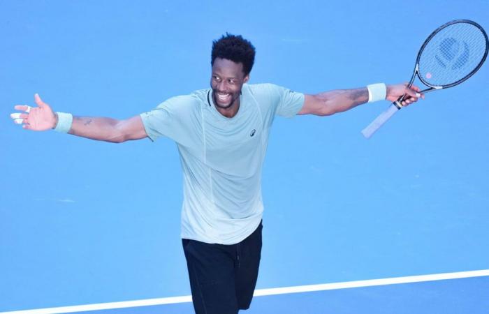 images of Monfils' immense feat, live scores and results