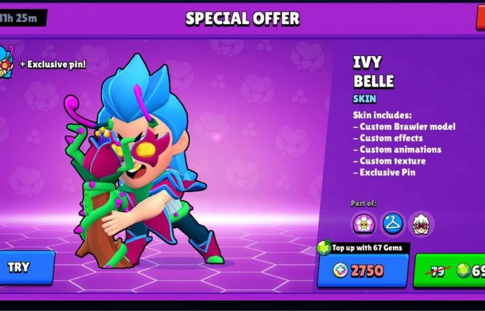 Brawl Stars Ivy Belle skin: Cost, design, and more