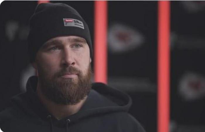 Travis Kelce sharply answers questions about Chiefs locker room ahead of playoff showdown with Texans