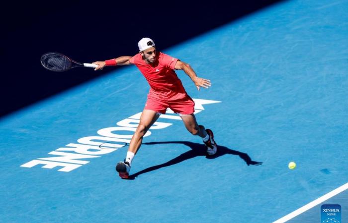 day 7 of Australian Open tennis tournament-Xinhua