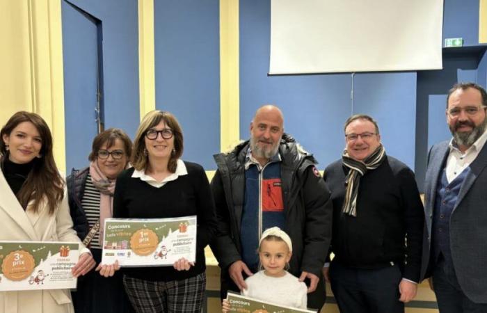 Vesoul. These merchants rewarded for making their windows and the city center “sparkle” during Christmas