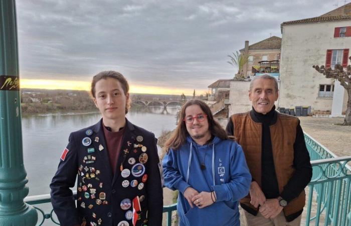 At 17, he left Italy to spend a school year in Lot-et-Garonne