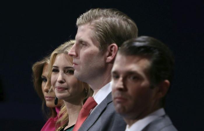 The Trump family returns to the White House: what roles will Melania, Eric, Donald Jr and the others play?