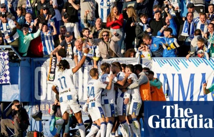 European football: Atlético Madrid’s winning run ended by lowly Leganés | European club football