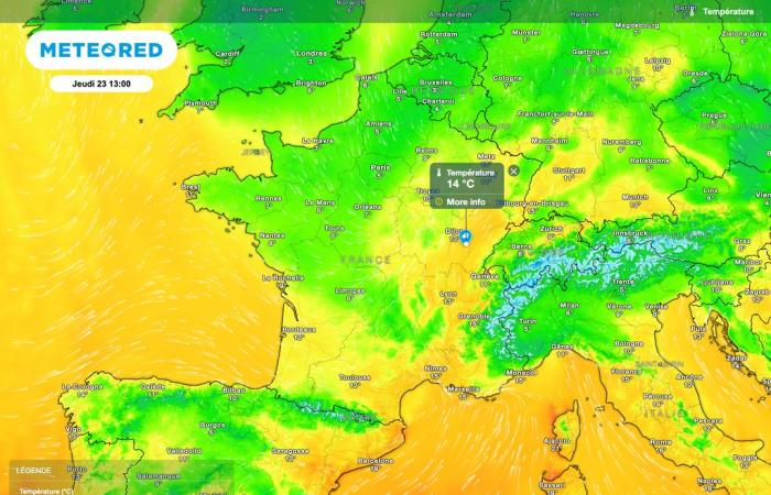 will spring arrive on the thermometer side?