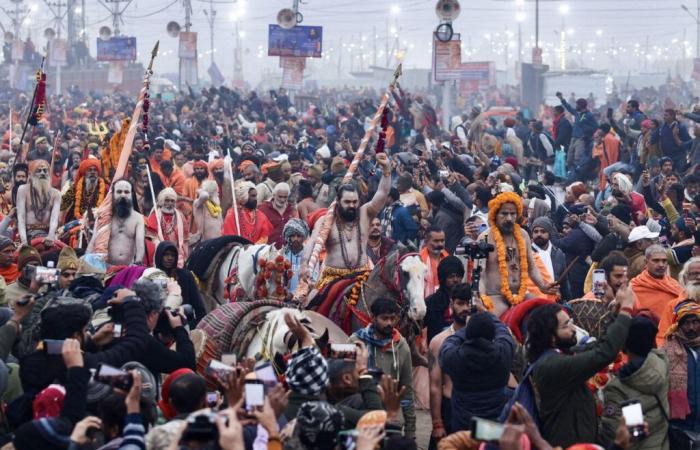 the mind-blowing images of the Kumbh Mela pilgrimage in India