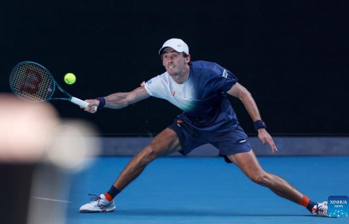 day 7 of Australian Open tennis tournament-Xinhua