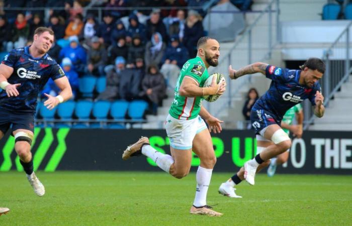 easy winner of Gloucester, Aviron Bayonnais will host the Bulls in the round of 16