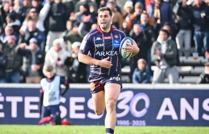 Champions Cup – With a historic Damian Penaud, Union Bordeaux-Bègles secures first place overall against the Sharks