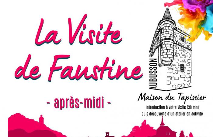 Maison du Upholsterer Faustine's visit July 29, 3 p.m. Aubusson Tuesday July 29, 2025