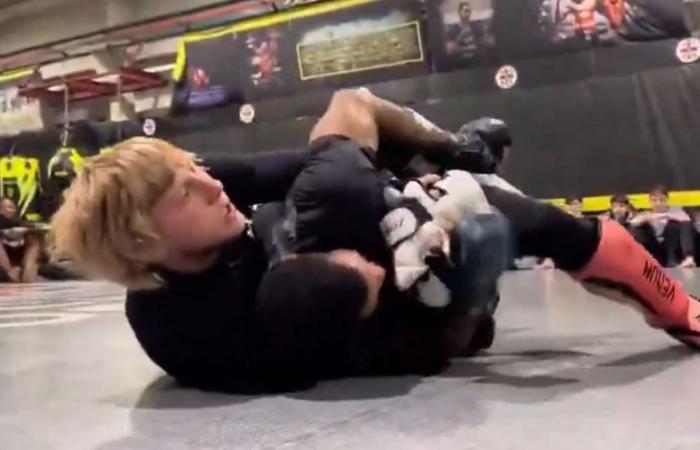 Paddy Pimblett drags rival into near-explosive brawl with controversial choke