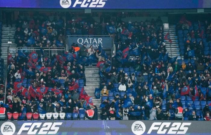 strong sequence at the Parc des Princes, the Parisian ultras turn their backs on the players who came to greet them