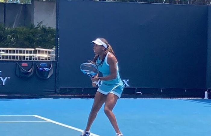 Tennis. Australian Open (J) – Daphnée Mpetshi Perricard, only Bleuette in the 2nd round