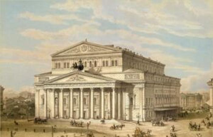 January 18, 1825: the new “Grand Theater” in Moscow was created