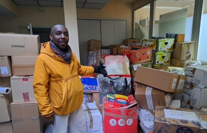 in Fougères, an impressive quantity of donations for Mayotte