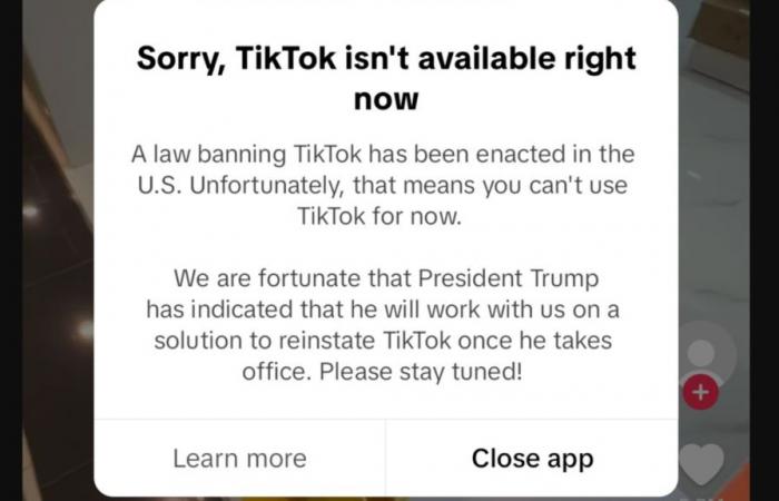 TikTok has disappeared in the United States, and Americans tell it best