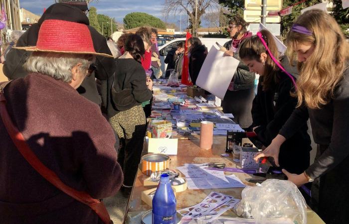 GANGES 250 people marched for the right to abortion and the return to motherhood