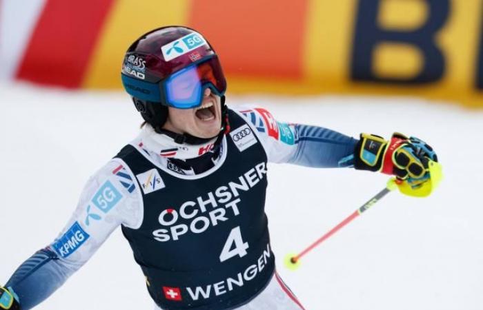 Norwegian hat-trick in Wengen, Atle Lie McGrath untouchable in the slalom