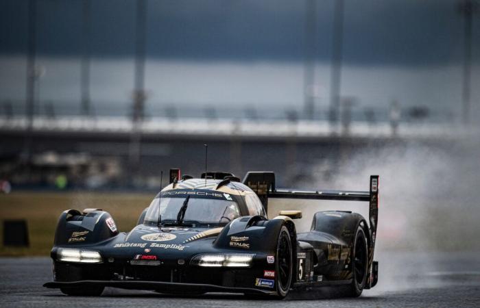 IMSA / Daytona – Neel Jani dominates a wet and weather-delayed Session 6 at the Roar