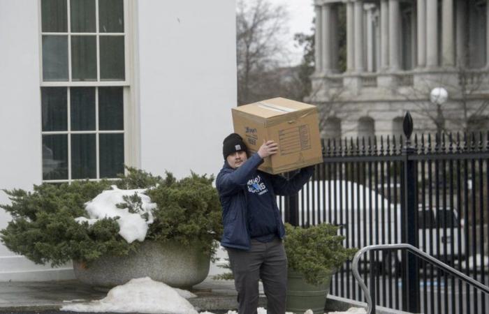 Inauguration: Moving Day at the White House