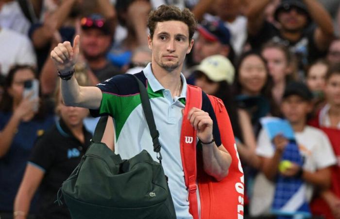 Australian Open: end of course for Ugo Humbert, dominated by Alexander Zverev in the round of 16