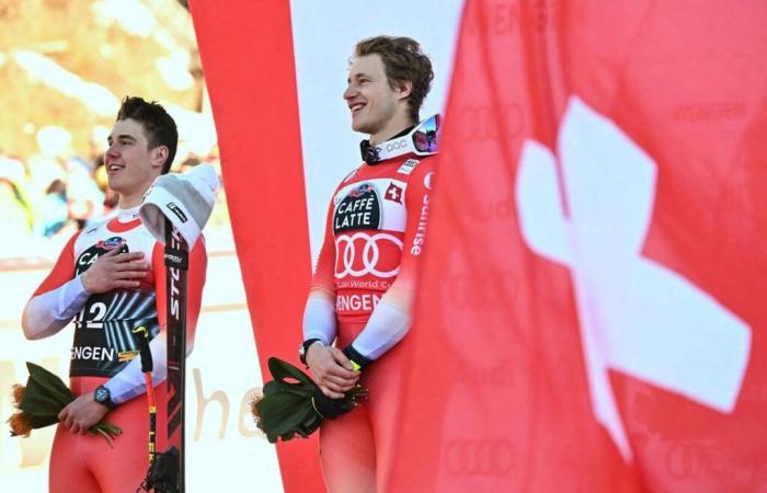 Lauberhorn descent: Odermatt wins ahead of von Allmen