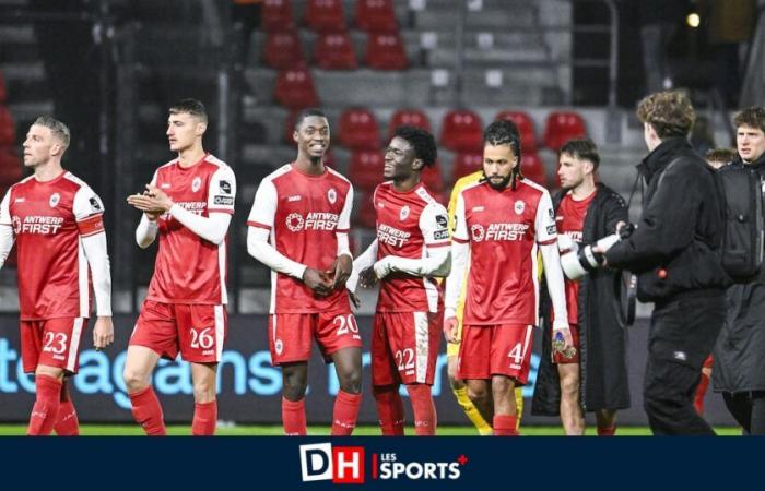 Antwerp saves from the penalty spot in added time and wins against Westerlo