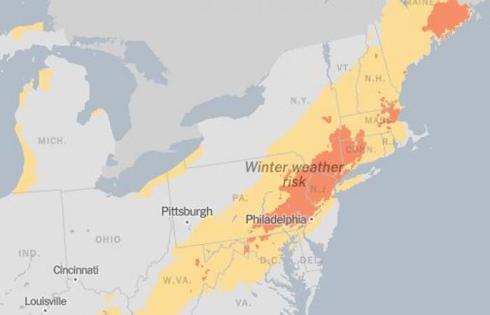 Winter Storm Is Bringing at Least 6 Inches of Snow to the Northeast