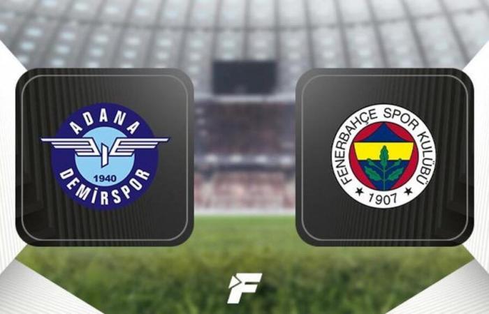 LIVE | Adana Demirspor-Fenerbahçe match squad, score and statistics