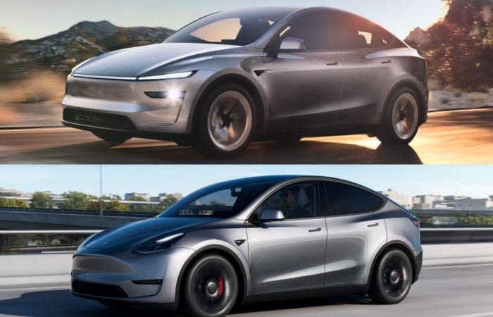 What value does a current Tesla Model Y lose with the presentation of the restyled version?