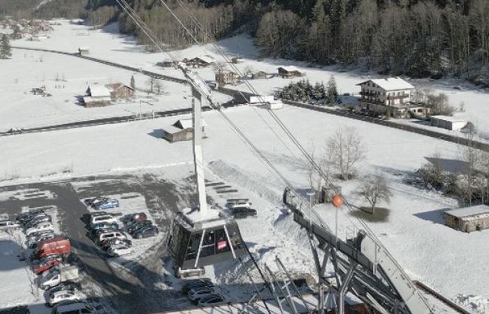 I tested the steepest cable car in the world in Switzerland