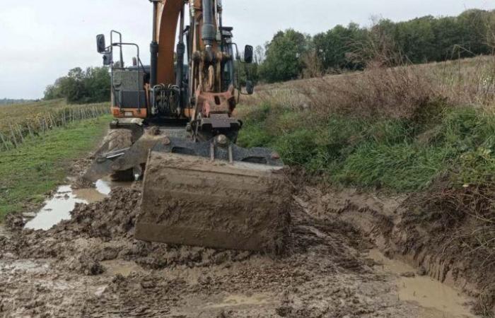 Work carried out against flooding in this Aisne town