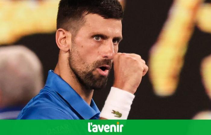 Australian Open: Novak Djokovic eliminates Lehecka in three sets and joins Carlos Alcaraz for a final before the hour in the quarters