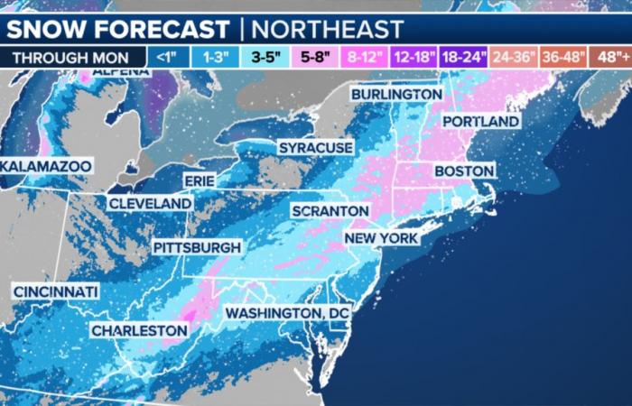 How much snow to expect in NY, NJ; Warning, state of emergency issued