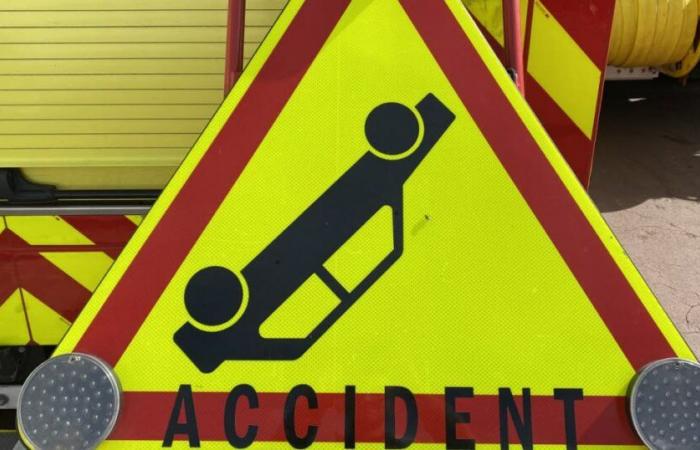 Isère. Collision between two cars leaves four injured, one seriously