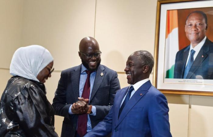 El Malick Ndiaye guest of honor of Bictogo at the opening ceremony of the ordinary session of Parliament