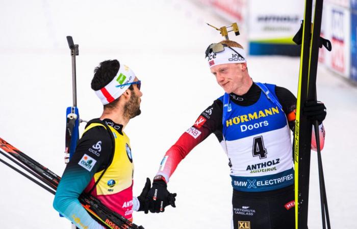 Martin Fourcade’s tribute to Johannes Boe