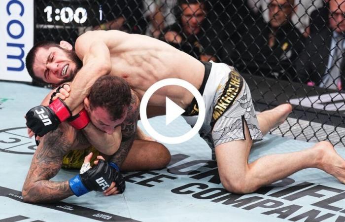 UFC 311 – Islam Makhachev submits Renato Moicano in minutes and keeps his belt