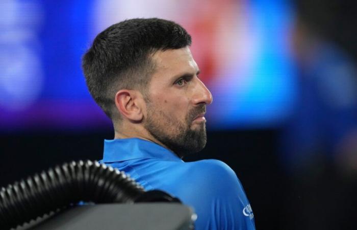 Australian Open: Novak Djokovic leaves the court without giving an interview