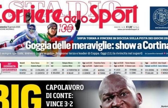 Corriere dello Sport: “Big Napoli” after the Azzurri’s 2-3 draw in Bergamo