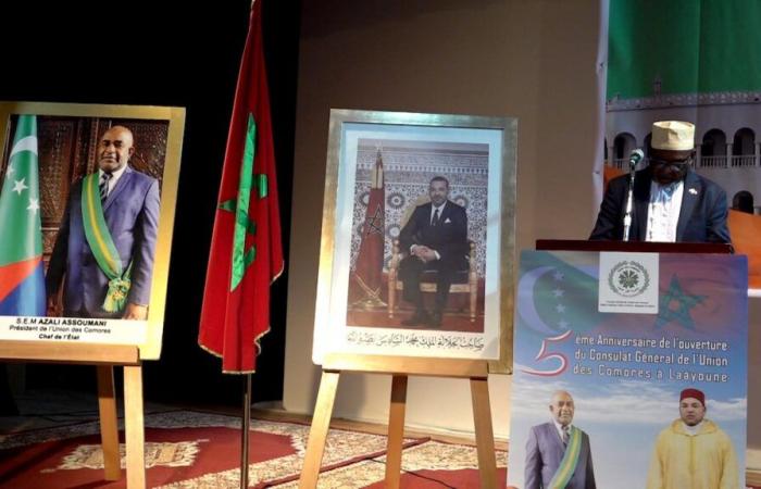 The Union of the Comoros celebrates the 5th anniversary of the opening of its consulate in Laâyoune