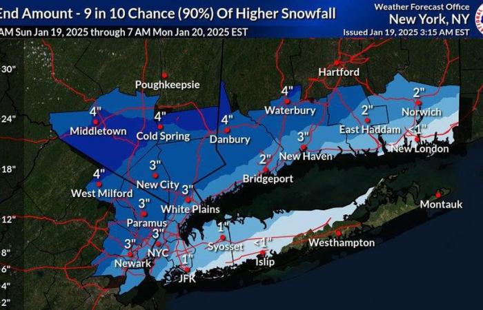 How much snow to expect in NY, NJ; Warning, state of emergency issued