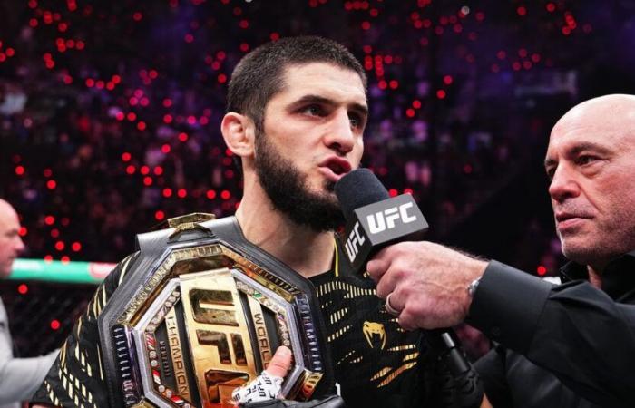 Islam Makhachev open to middleweight title fight with Dricus du Plessis, says Alex Pereira is ‘too much’