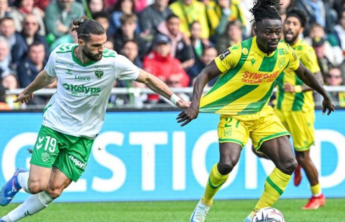 Nantes: the official compositions of the shock of fear