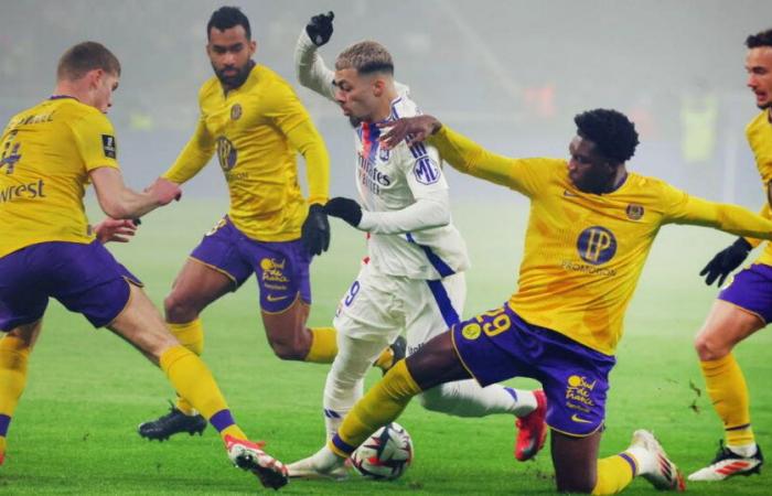 In pictures. After the shameful match, OL are not reassured against Toulouse