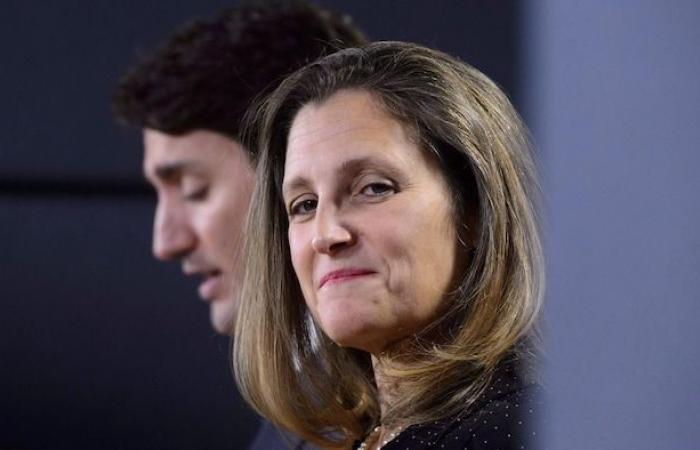 PLC leadership: Freeland launches campaign to “defend Canada” against Trump